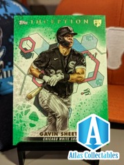 2022 Topps Inception Gavin Sheets Green Base Card RC #58